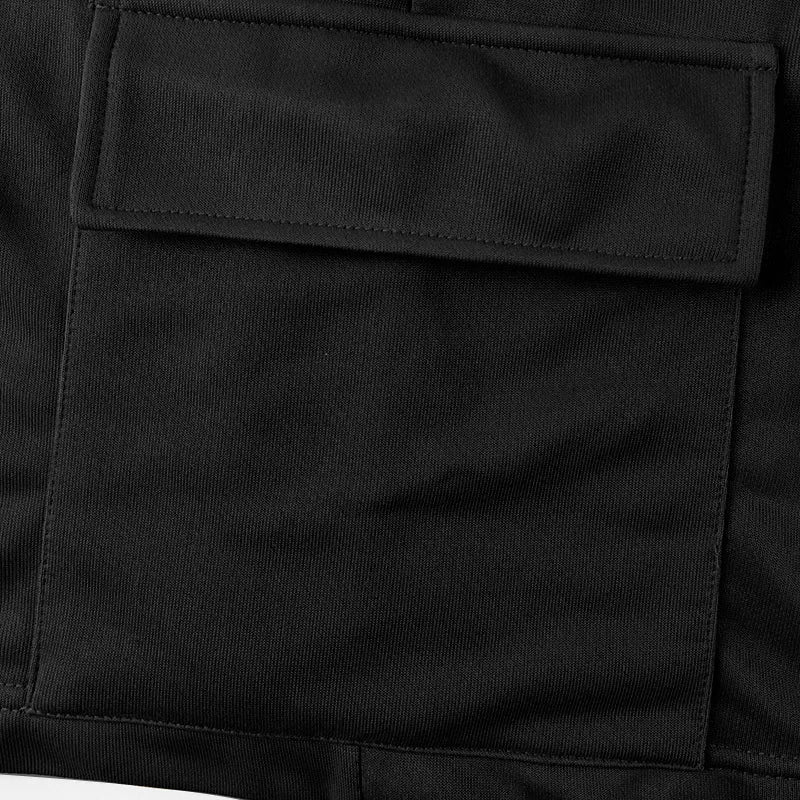 Sports five-point pants men's summer breathable and skin-friendly loose squat jogging casual multi-pocket tooling shorts