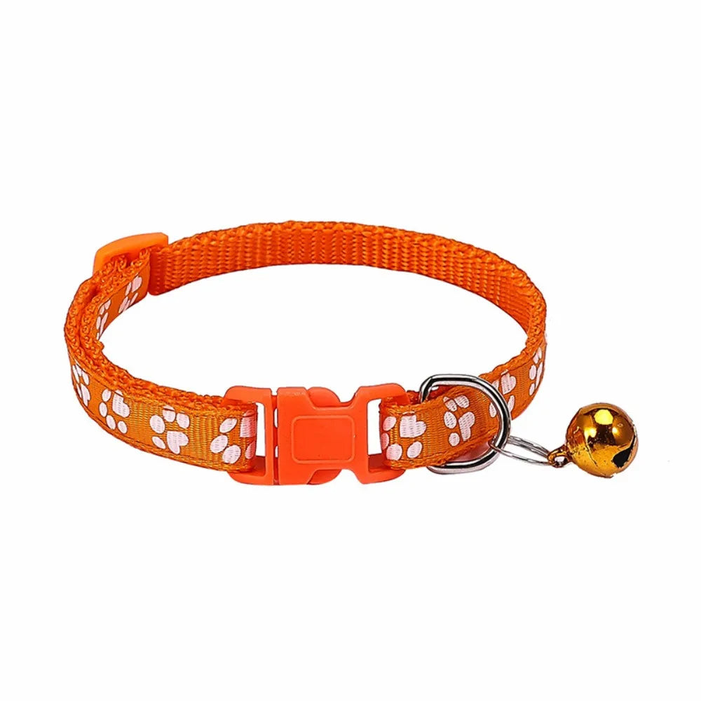 Pet Collar Universal for Cats and Dogs, Adjustable Size, Cute Pattern, Sturdy and Durable Small Cat and Dog Collar