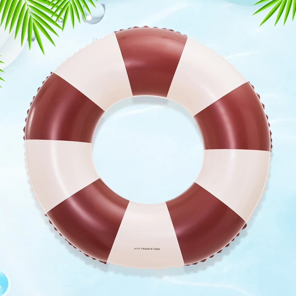 Inflatable Swimming Pool Floats Leakproof PVC Inflatable Swim Ring Floating Blow Up Swim Tube Summer Beach Pool Accessories