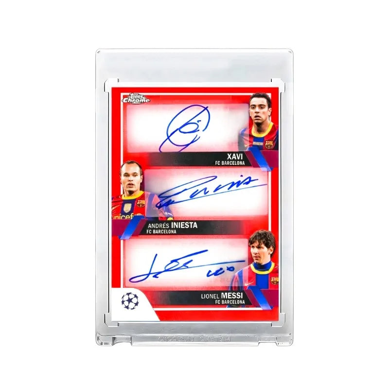 New DIY All-Star Soccer Cards Set Featuring Messi Ronaldo & Mbappé Ultimate Birthday Gift Box for Football Boys Collection Card