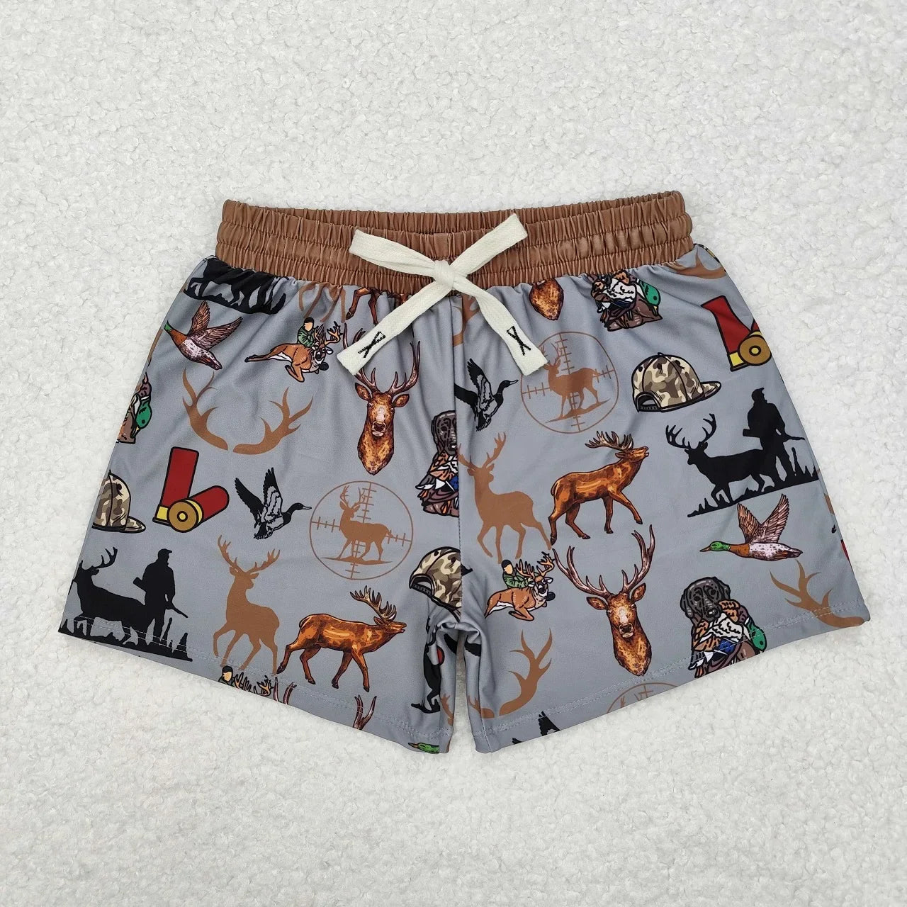 Wholesale Toddler Green Shorts Kids Ducks Camo Swimsuit Children Swimwear Clothing Children Swimming Trunks Baby Boy Clothes