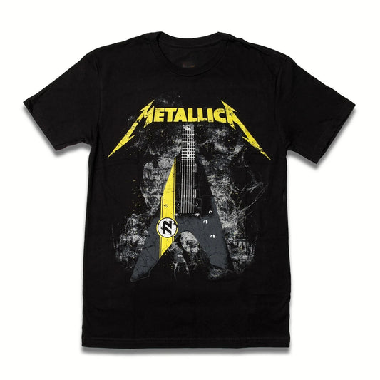 New Metallica bestseller Men's 100%Cotton shirt Y2k electric guitar Graphic Tshirts hiphop style Women hawaiian luxury Tshirt