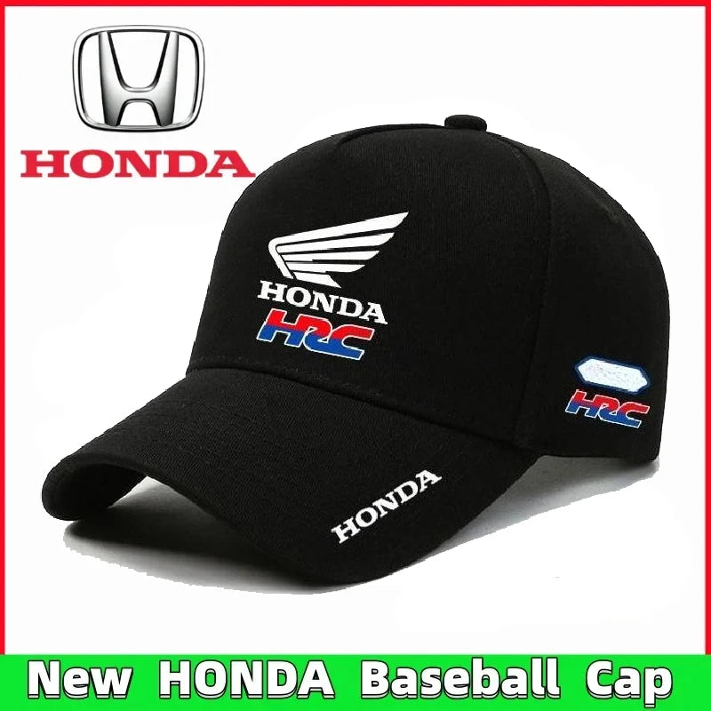 Honda Racing Motorcycle Baseball Cap Hat for Honda HRC CB400 CB650F CBF CRF NC750 Adjustable Outdoor Men Women Sports Casual Hat
