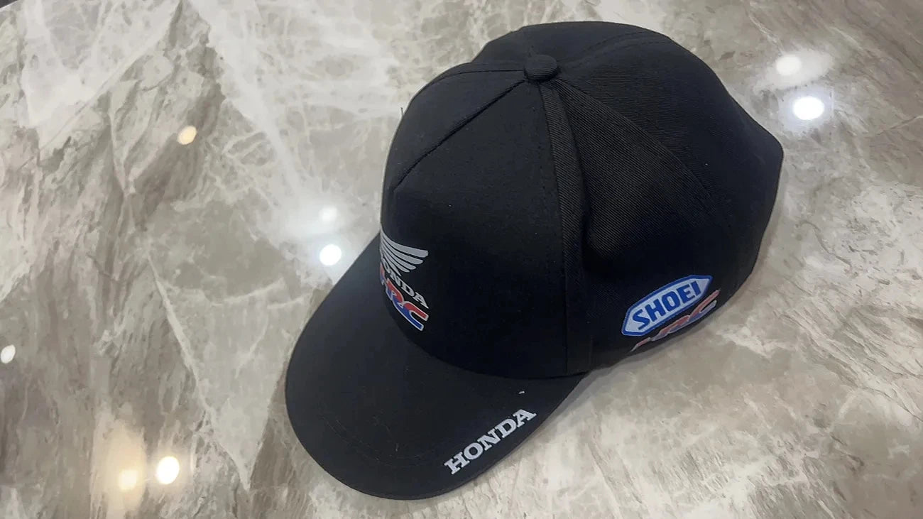 Honda Racing Motorcycle Baseball Cap Hat for Honda HRC CB400 CB650F CBF CRF NC750 Adjustable Outdoor Men Women Sports Casual Hat