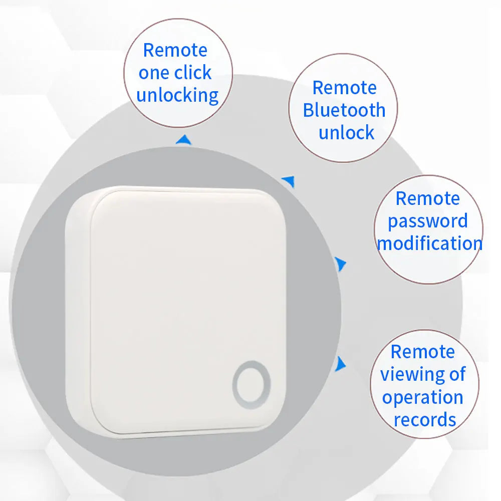 Smart Home Hub Remote WIFI Gateway Bluetooth Mesh 5GHz 2.4GHz Door Lock Gateway G5 for TTHotel TTLOCK APP Hotel Smart Lock Hub