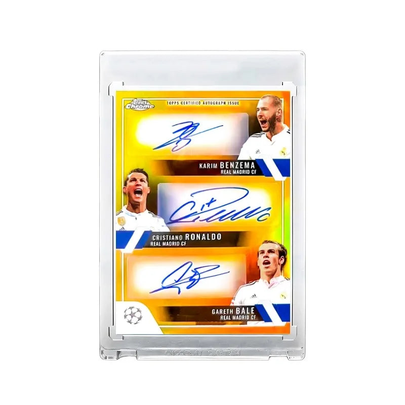 New DIY All-Star Soccer Cards Set Featuring Messi Ronaldo & Mbappé Ultimate Birthday Gift Box for Football Boys Collection Card