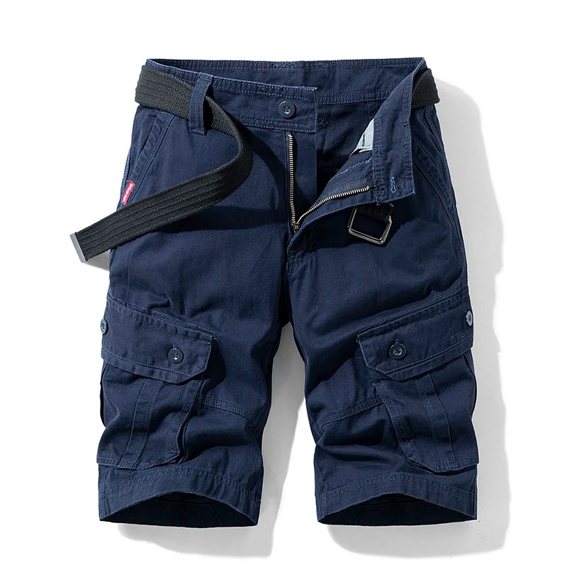 Navy Mens Cargo Shorts Brand New Army Military Tactical Shorts Men Cotton Loose Work Casual Short Pants Drop Shipping