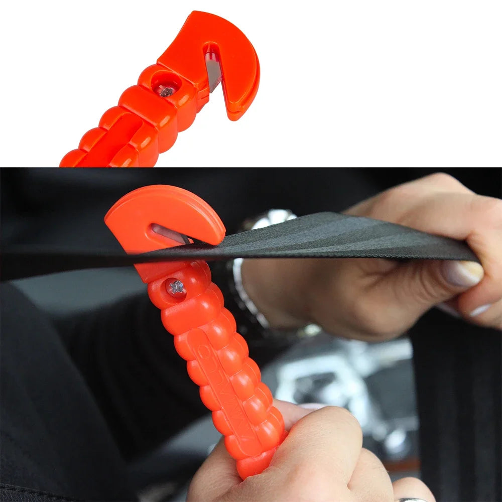 Vehicle Safety Hammer 1/2/4pcs  Emergency Break Window Glass Easy Use For Car Window  Survival Life Rescue Tools Escape Tools