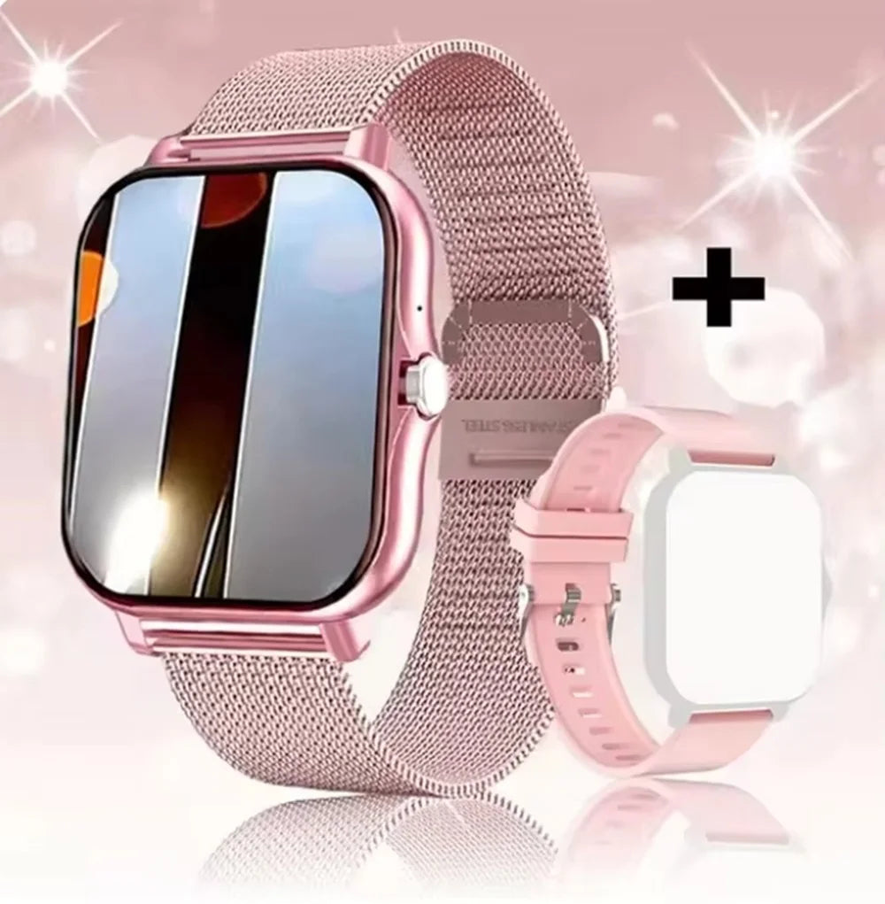 KESHUYOU 2025 New Smart Watch Bluetooth Talking Blood Oxygen/Blood Pressure Monitor Smart Watch for Women Men Holiday Gift