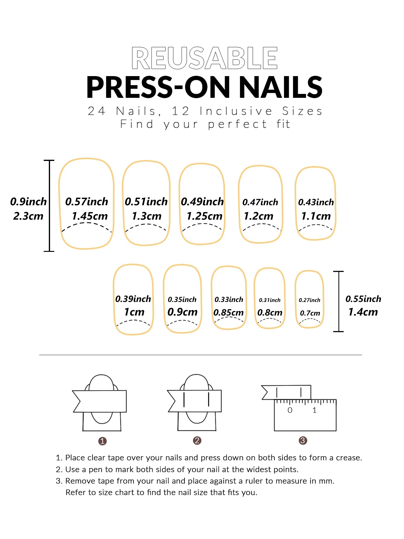 ARTAUG 24pcs Glossy Pink Press On Nails Medium Square Fake Nail Elegantstyle False Nail Full Cover Fake Nail For Stylish Women
