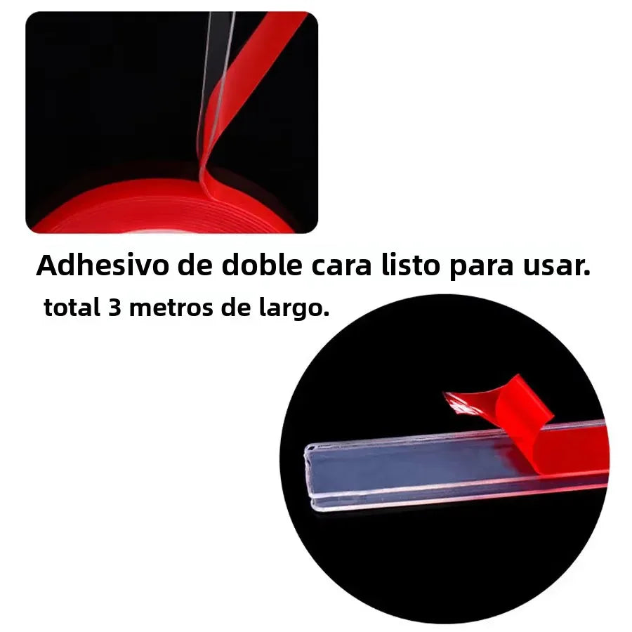 Empty Press on Nails Storage Box False Nail Packaging Set with Double-sided Adhesive Tape And 10 Acrylic Nail Display Sticks