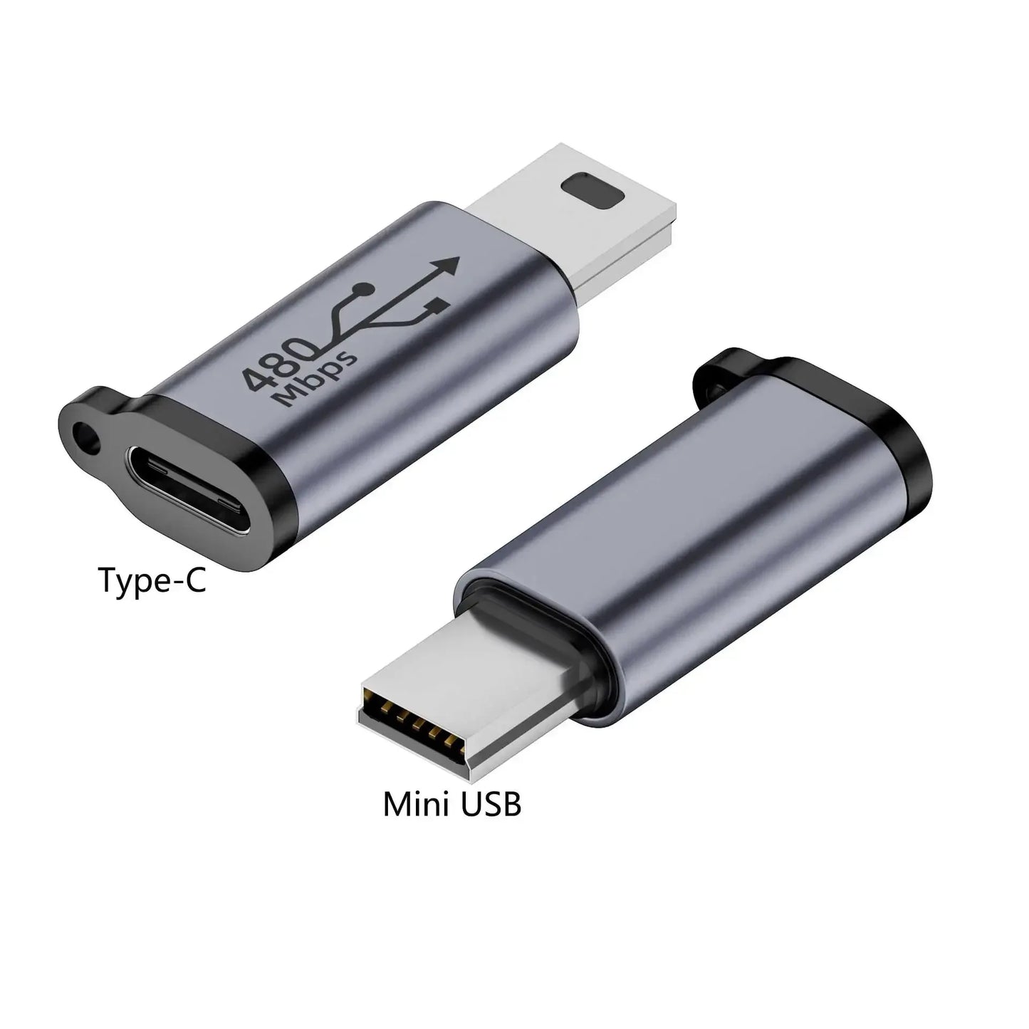 TypeCFemale to Mini USB/Type C/ios Female to Micro USB/Micro USB Female to Type C/Micro USB Female to Mini USB Connector Adapter