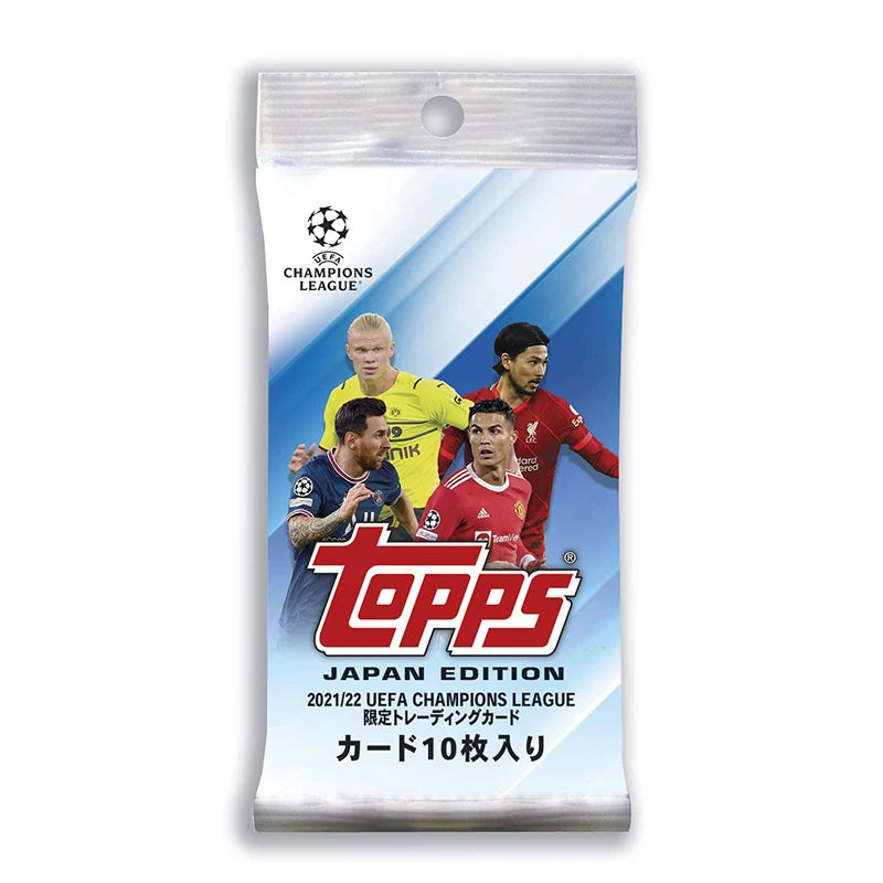 2022-2026 Topps Champions League Football Japan Edition Soccer Collection card Ronaldo Messi Limited signature