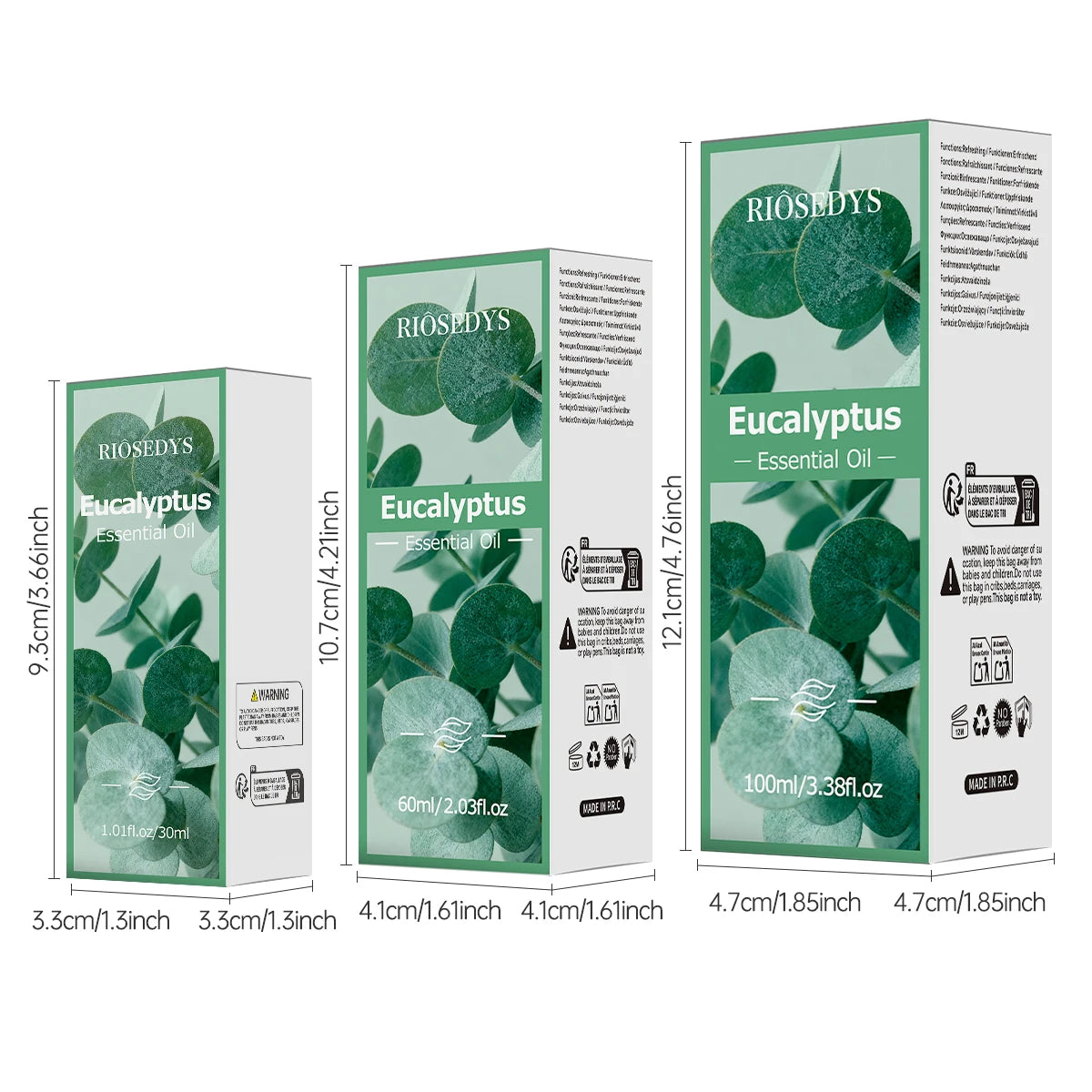 EUCALYPTUS ESSENTIAL OIL is moisturizing and nourishing massage oil suitable for skincare, fragrance, massage,  all skin types.
