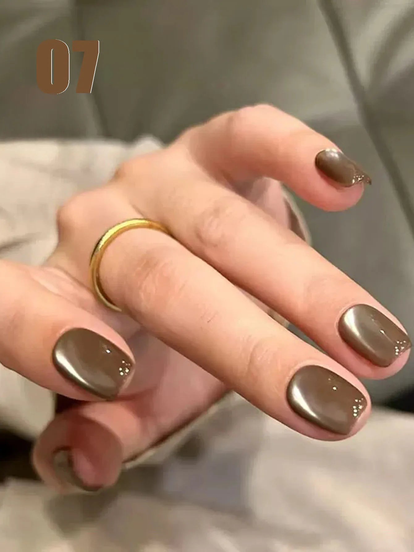 12ML 1-21pcs Toe Selling Whitening Glass Bead Cat Eye Gel Nail Polish Black Nails Nail Art Grey Cat Eye Nail Polish Cute Nails