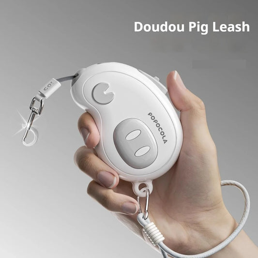 POPO Pet Mini Automatic Retractable Traction For Outdoor Walking Small Dogs Traction Rope Lightweight Dog Walking Rope Pet Items