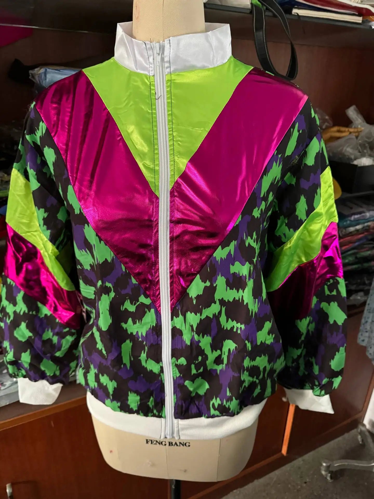 Men's 80s Tracksuit Vintage Hip Hop Windbreaker 80s Disco Tracksuit 90s Shell Suit outfits