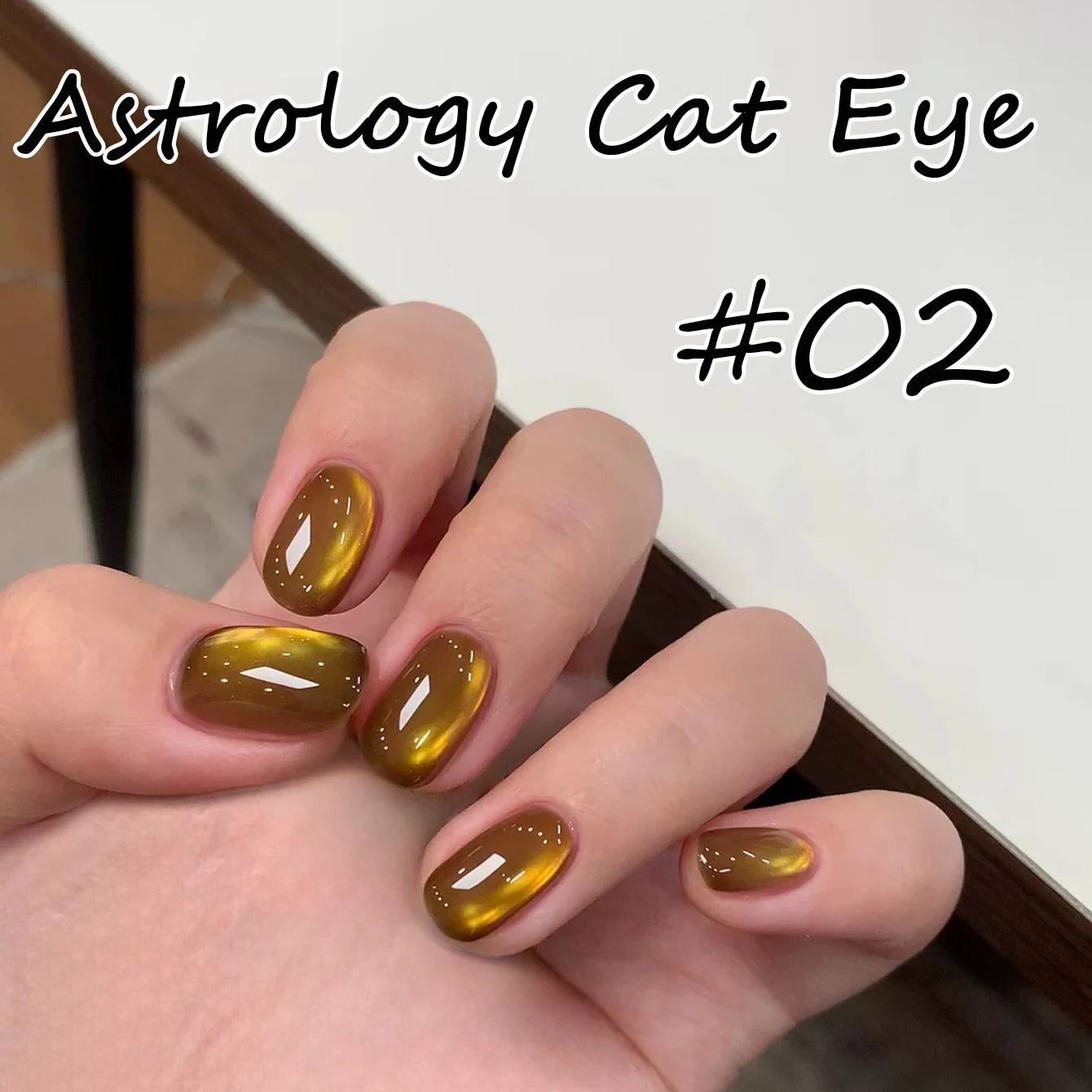 ZH 12ML 12-Color Christmas Red Nails Fiery Sunset Glass Bead Cat Eye Gel Nail Polish Fine Powder Cat Magnetic Gel Nail Salon