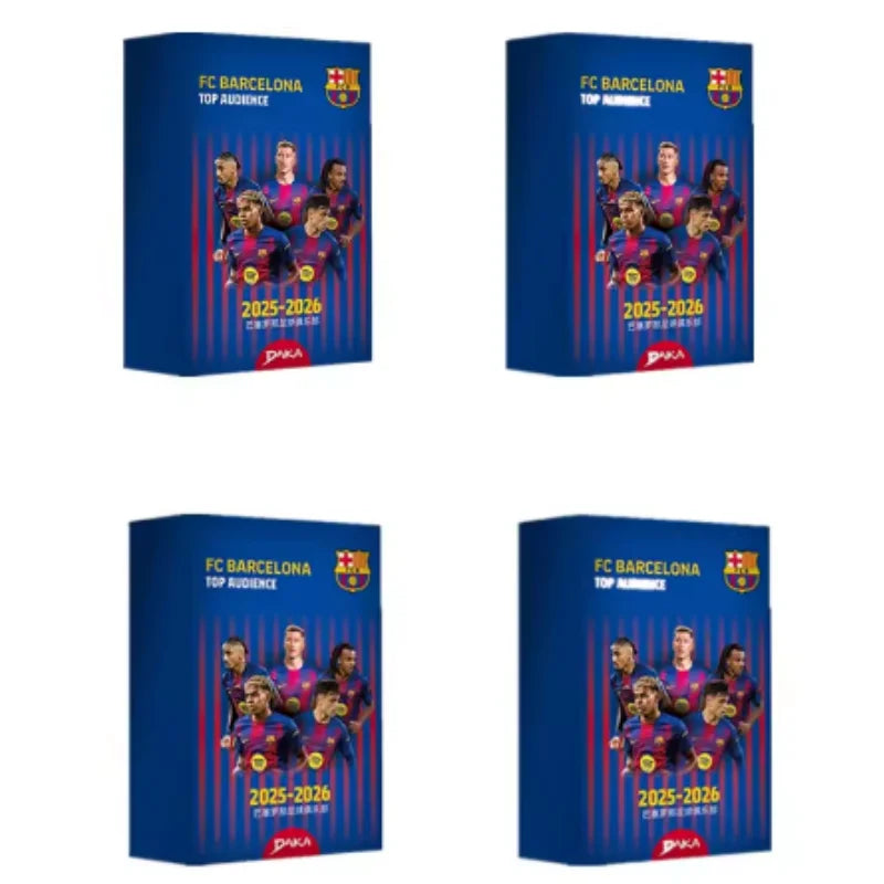 2025-26 in Stock DAKA Top Audience Series 2 Football Star Collection Card Signature Rating Card Football Club Official Box Gifts