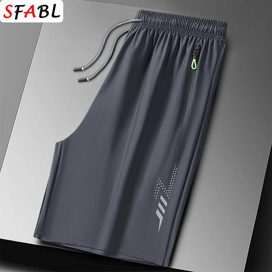 Summer Fashion Shorts Men Gym Fitness Shorts Thin Quick Dry Shorts Men Casual Running Jogging Outdoor Sports Short Pants for Men