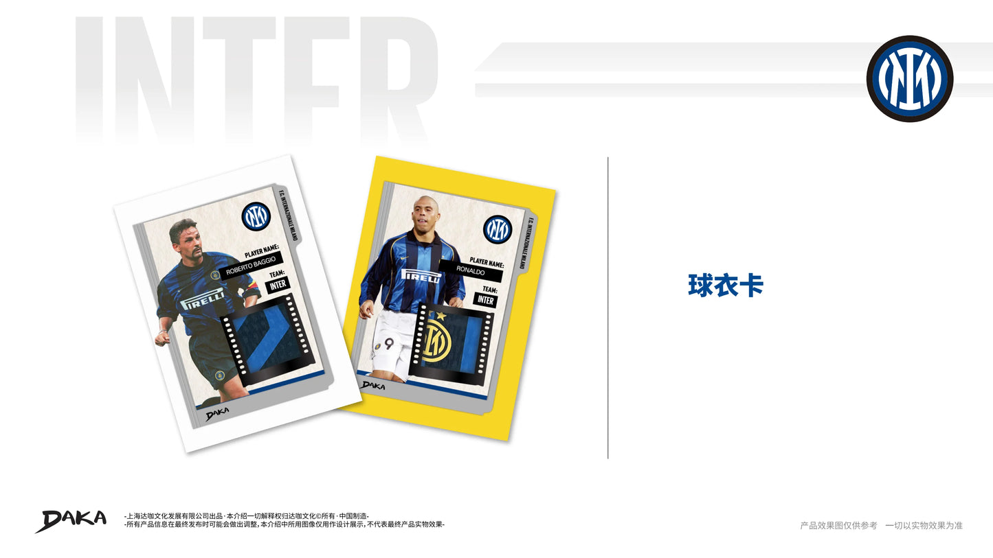 Genuine Daka 2025-26 Top Audience Series Internazionale Milano Real Madrid Barcelona Collection Card Football Club Official Box