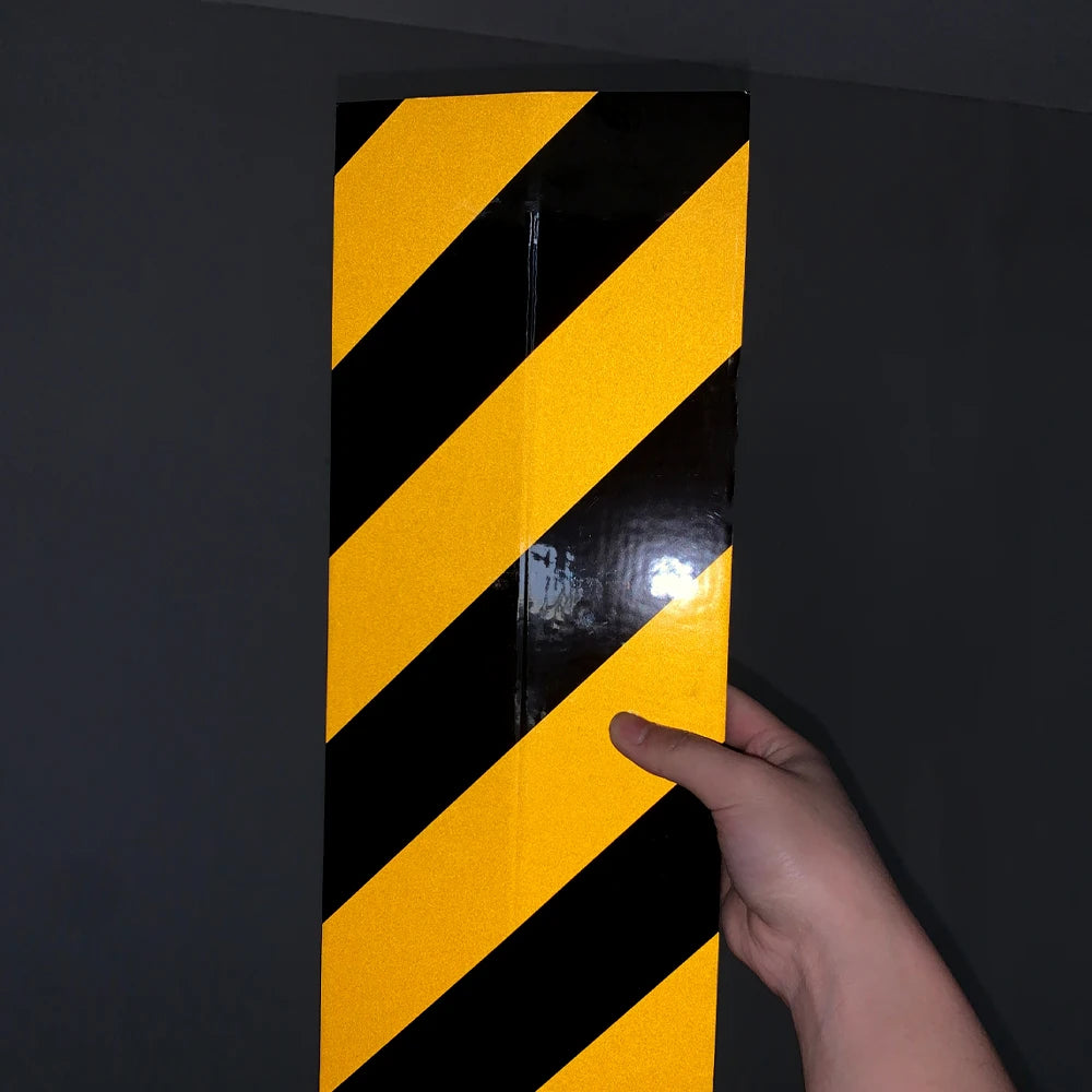Car Door Protector Foam Edge Bumper Self-Adhesive Reflective Warning Parking DIY Safety Padding for Car Decoration Accessories