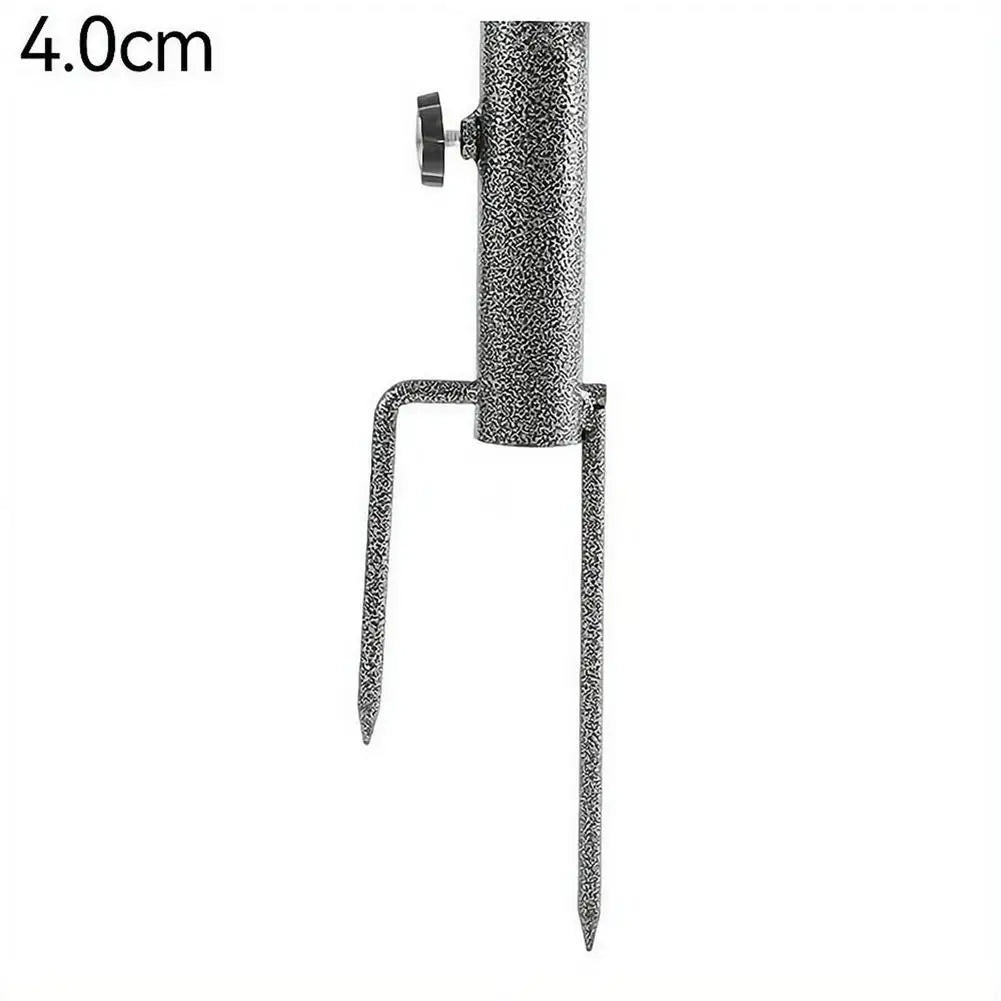 Black Diamond Sun Umbrella Inserted Beach Fishing Gear Yard Umbrella Base Two Feet Nailed for Sitting