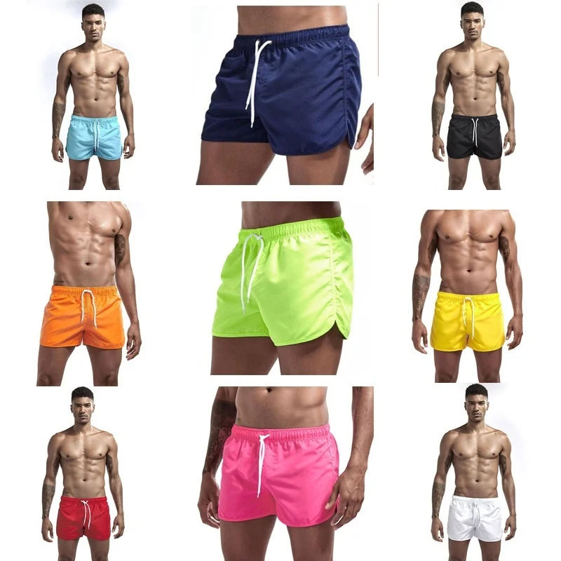 Swim Trunks Swim Shorts for Men Quick Dry Board Shorts Bathing Suit Breathable Drawstring With Pockets for Surfing Beach Summer