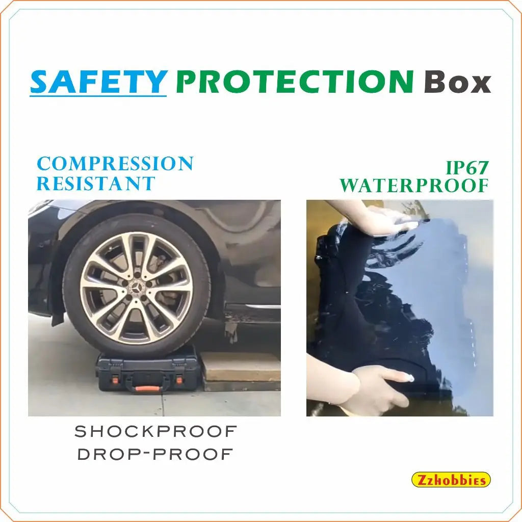 NEW PSA SLAB SAFETY PROTECTION CASE【Can Hold 1~3PCS】IP67 Waterproof, Shockproof & Drop-proof