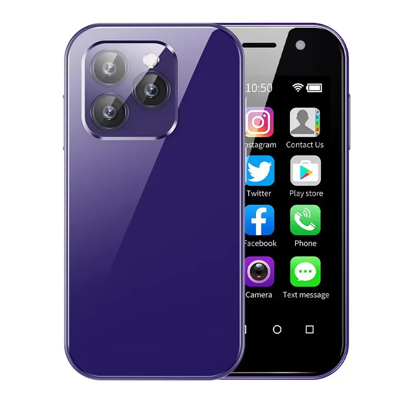 SOYES XS14 Pro Mini Smartphone Android 4G 3GB+64GB 2600mAh Face Recoginition 3.0 inch Phone Hot Sale