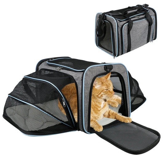 Portable Pet Carrier Bag Pet Supplies Cat Travel Bag Dogs Cats Ventilate Transport Bag Breathable
