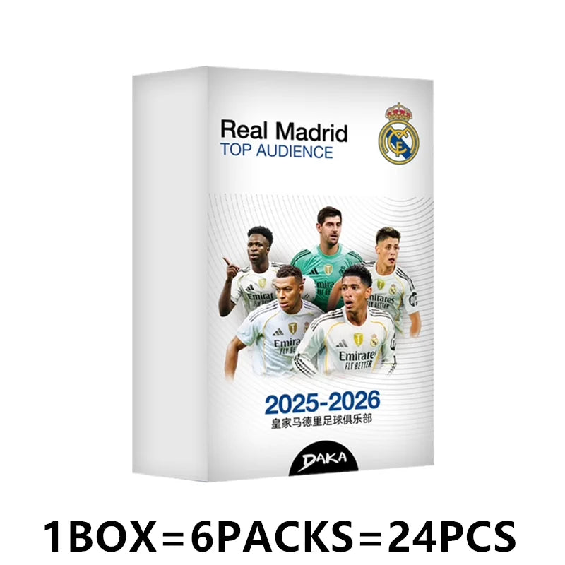 2025-26 in Stock DAKA Top Audience Series 2 Football Star Collection Card Signature Rating Card Football Club Official Box Gifts