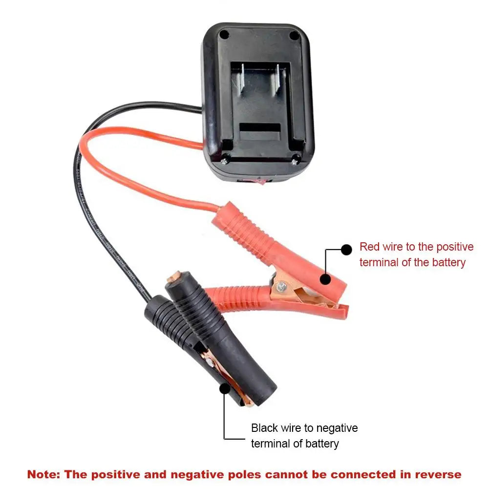 Car Emergency Starter for Makita Lithium Battery Booster Applicable to Converter Charger Emergence Start Accessories
