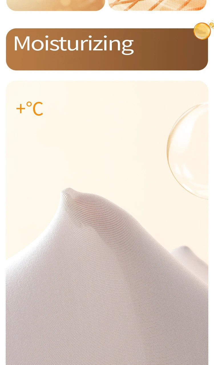 Men Thermal Underwear Set Plus Size Ultra-thin Pajamas Suit High Elastic Long Sleeve Long Johns Autumn Winter Skincare Clothing