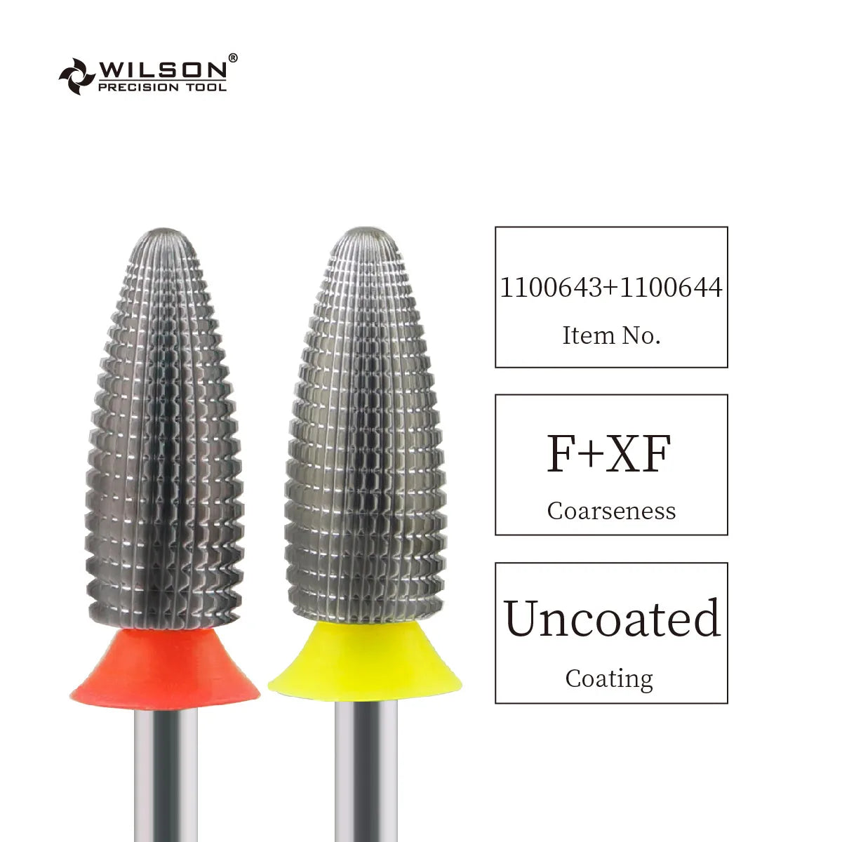 WILSON Typhoon Bits(2 Way)-Tools Nails Cutters for manicure Drill Bits nails accessories remove hard gel