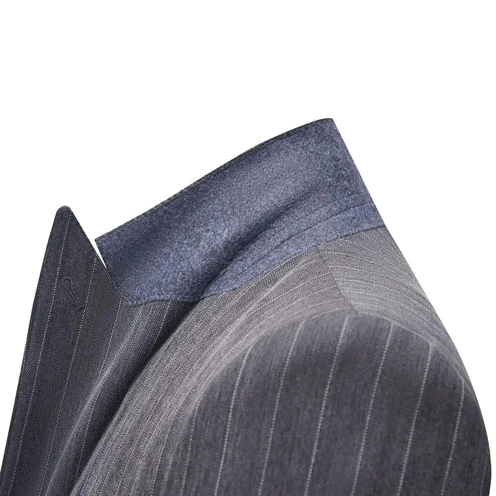 Men's 3-Piece Slim Fit Stripe Suit Blazer Jacket Vest Pants Set | Wedding Tuxedo Formal Business Prom Party US Size XXS-3XL