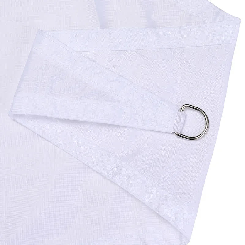 2.5x2.5M Square Shade Sail 300D Waterproof Polyester For Garden Terrace Canopy Swimming Pool Sun Shade Canvas Camping Awning