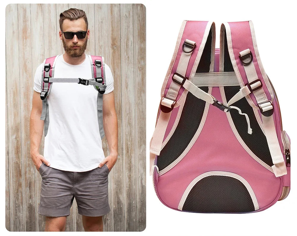 Pet Carriers Cat Carrier Bags Breathable Small Dog Cat Backpack Travel Space Capsule Cage Pet Transport Bag Carrying for Cats