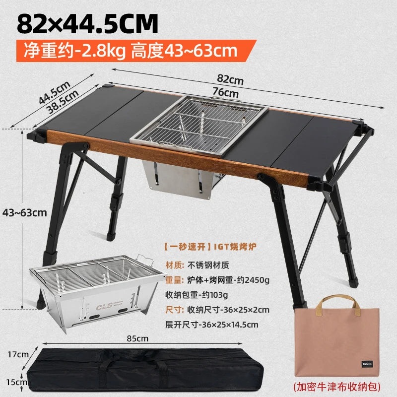 Leg Bistro Outdoor Table Lounge Minimalist Lawn Nordic Outdoor Table Camping Garden Salon De Jardin Exterieure Patio Furniture
