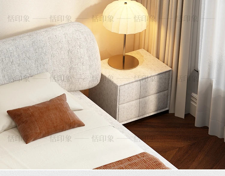 Wedding Comfortable Beds Aesthetics Double European Storage Modern Beds Cream Designer Minimalist Wood Cama Casal Furniture