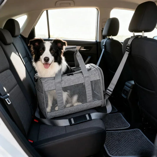 Pet Carrier Soft Travel Bag for Cats And Dogs Breathable Honeycomb Board Detachable Veterinary Cat Car Bag Support Board