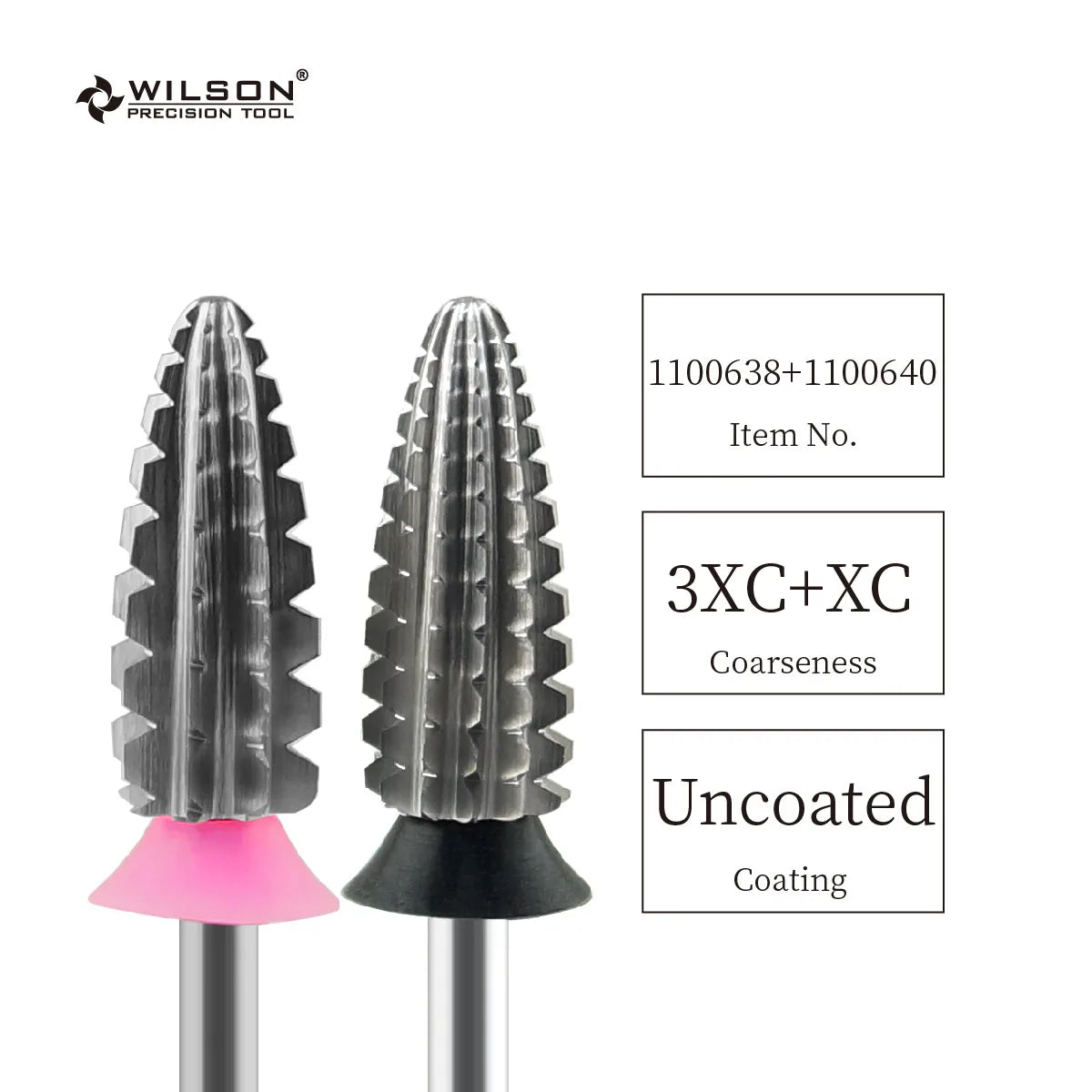 WILSON Typhoon Bits(2 Way)-Tools Nails Cutters for manicure Drill Bits nails accessories remove hard gel