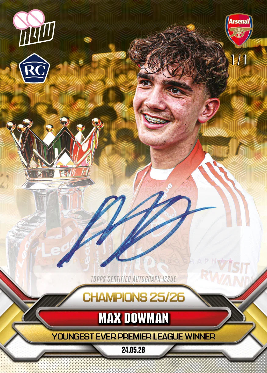 Soccor DIY Homemade Mikel Arteta Max Dowman Declan Rice Martin Odegaard Laser Color Flash Collectible Cards Holiday Gift