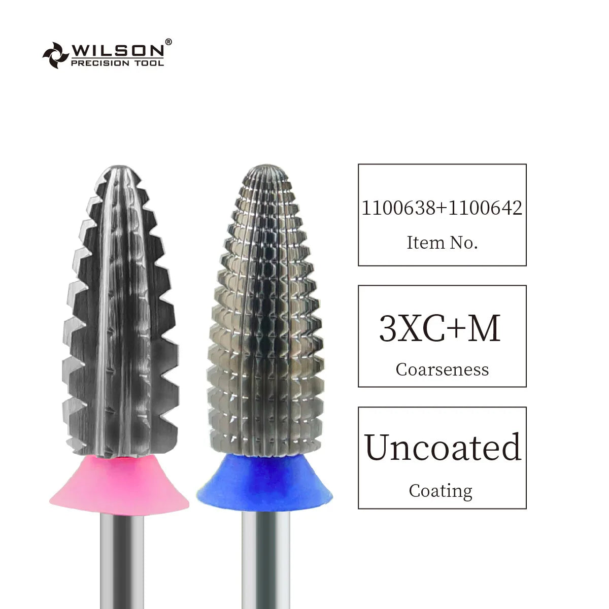 WILSON Typhoon Bits(2 Way)-Tools Nails Cutters for manicure Drill Bits nails accessories remove hard gel