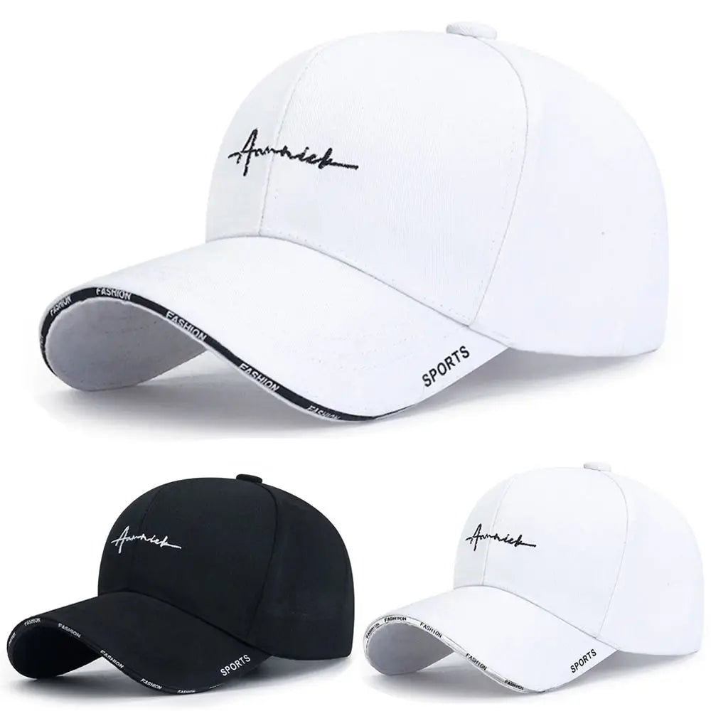 Summer Sunscreen Adjustable Sun Hats Cotton Solid Color Baseball Cap Sunscreen Hat Women