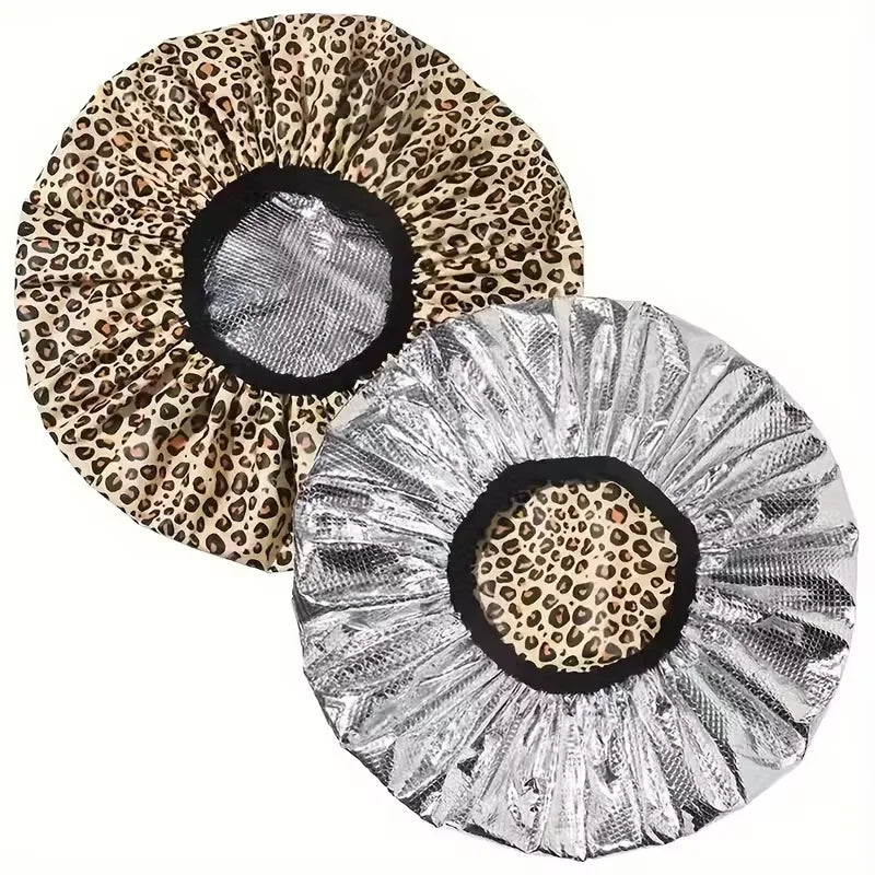 Thickened hair care cap for deep conditioning, suitable for shower spa - the perfect hair care cap for hairdressers' daily home