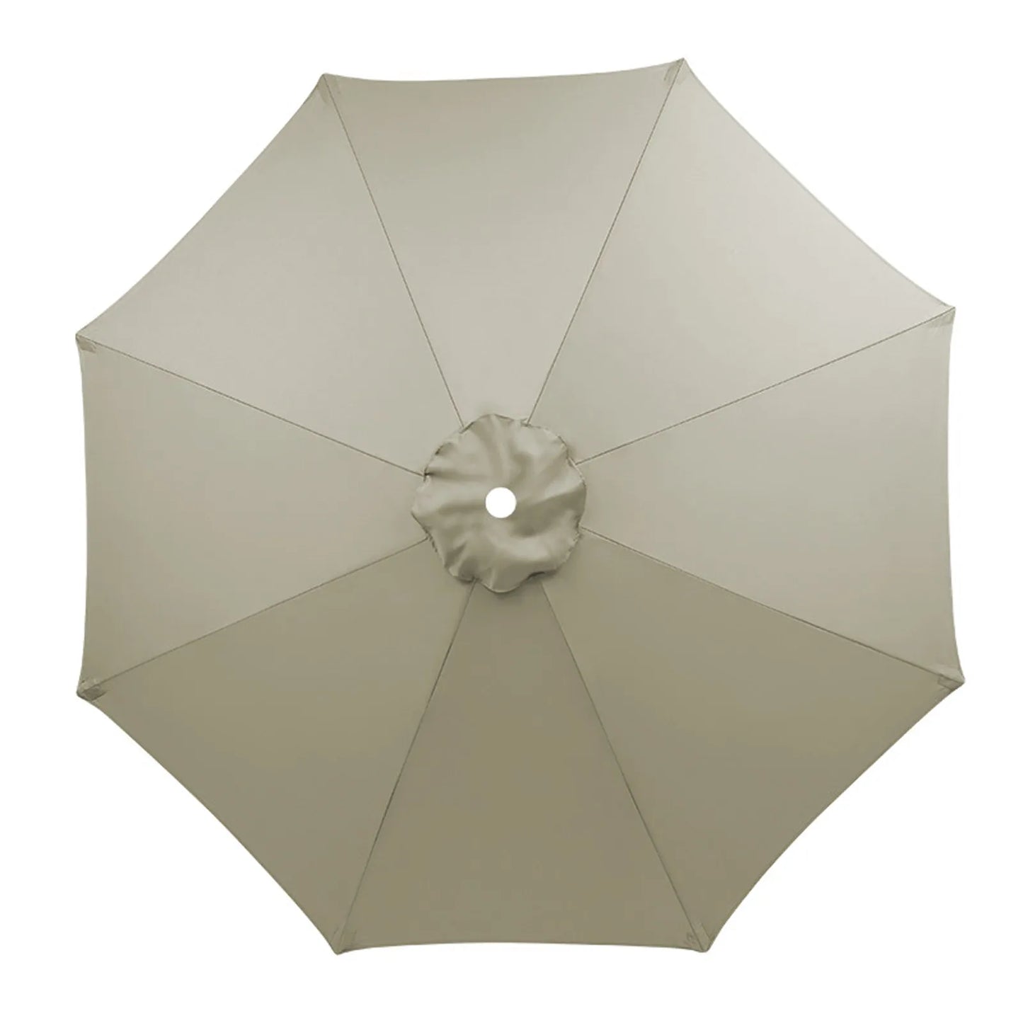 Uv Protection Parasol Sunshade Umbrella Cover Garden Umbrella Cover Waterproof Beach Canopy Replacement Cover 6ribs