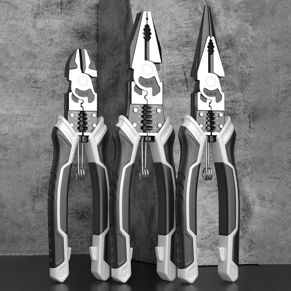 Universal Multifunctional Diagonal Pliers Needle Nose Pliers Hardware Tools Universal Wire Cutters Electrician Wire Pliers