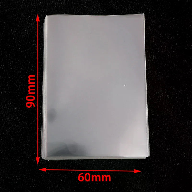 100Pcs/Pack 60*90mm Card Sleeve Cards Protector Magic Killers of Three Kingdom Football Star Card Transparent Board Games