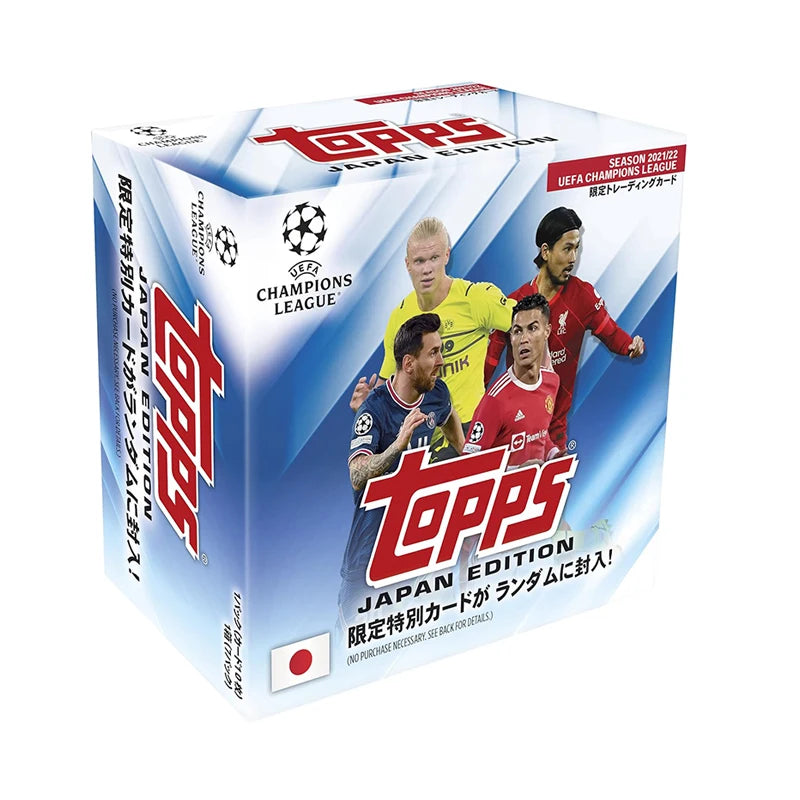 2022-2026 Topps Champions League Football Japan Edition Soccer Collection card Ronaldo Messi Limited signature